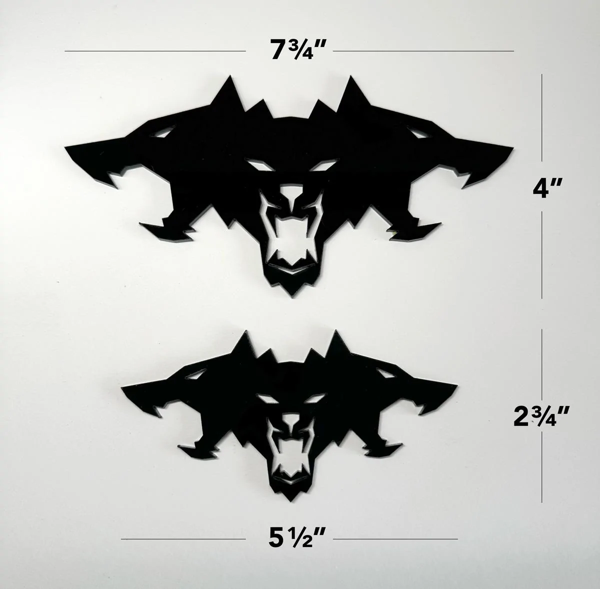 ? Introducing the Cyberbeast 3D Laser-Cut Emblem Badge Gloss Black ...